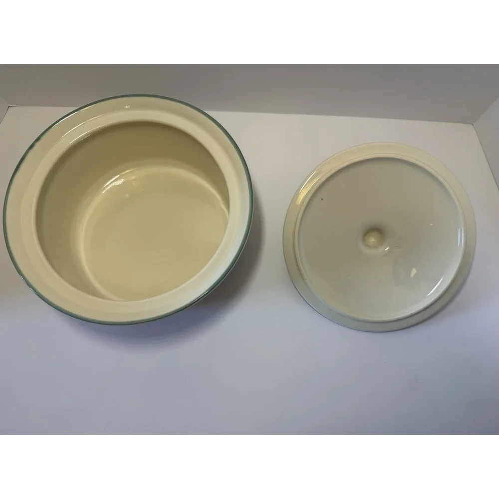 Pfaltzgraff Juniper Collection 2 Qt Round Covered Casserole Dish With Lid USA